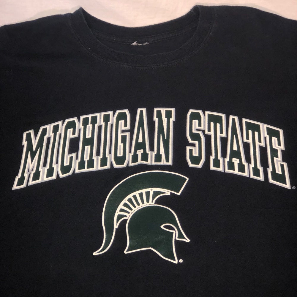 Michigan State Spartans Graphjc LS Shirt Size XXL - Picture 2 of 3